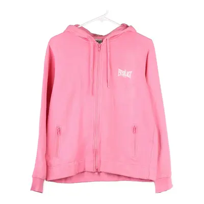 Everlast Hoodie - Large Pink Cotton Blend