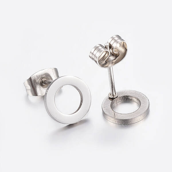Tarnish Resistant 304 Stainless Steel Ear Studs