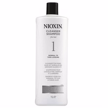 Nioxin System 1 Shampoo for Fine Hair from Normal to Thinning - 1000 ml