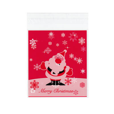 Rectangle OPP Cellophane Bags for Christmas