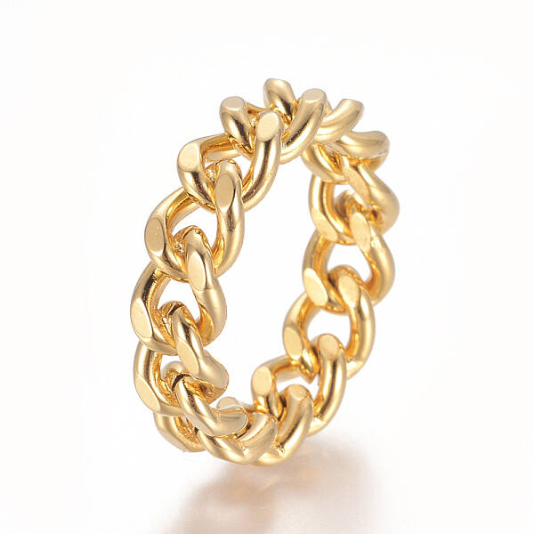 Unisex 304 Stainless Steel Rings