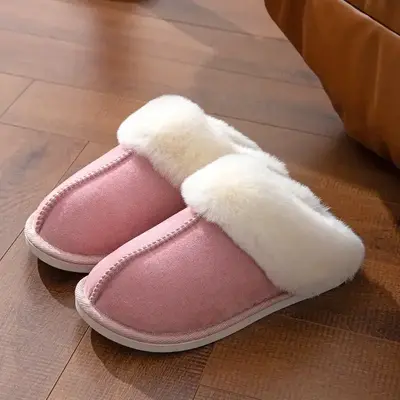 Black Friday Winter Clog Slippers Casual Soft House Slippers Soft Anti-Skid Home Shoes