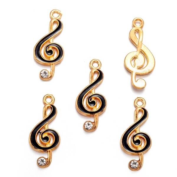Alloy Enamel Pendants