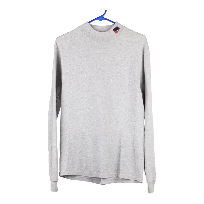 Unbranded Long Sleeve T-Shirt - Small Grey Cotton