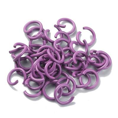 Zinc Alloy Open Jump Rings