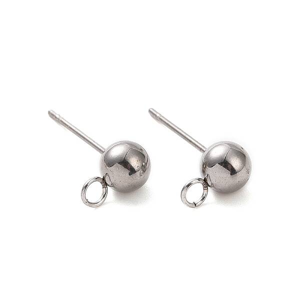 Non-Tarnish 304 Stainless Steel Stud Earring Findings