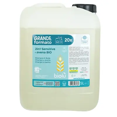 Biolù 2in1 Sensitive - Shampoo & Body 5 Liters