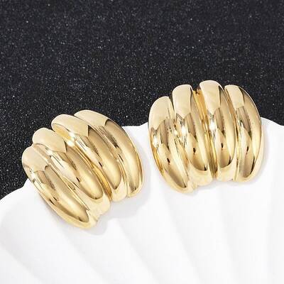 304 Stainless Steel Stud Earrings