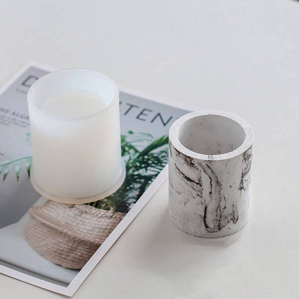DIY Candle Holder Silicone Molds