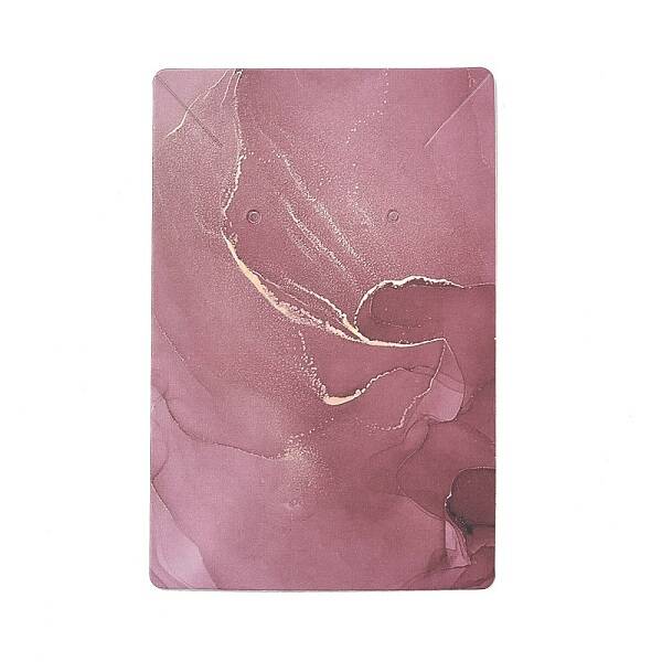 Hot Stamping Cardboard Paper Jewelry Display Cards