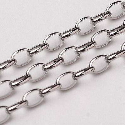 Tarnish Resistant 304 Stainless Steel Rolo Chains