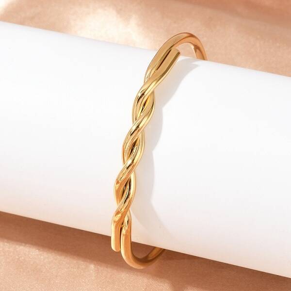 304 Stainless Steel Cuff Bangles for Women