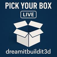 Build a Box Live! Custom 3D Printed Figurines – Pick & Fill Your Box on Stream