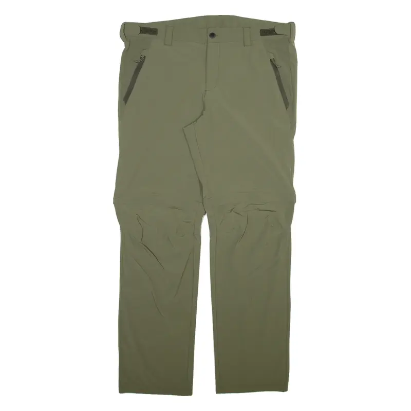ROCKTRAIL Mens Trousers Green Regular Straight W40 L32