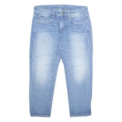 G-STAR RAW Mens Jeans Blue Regular Straight Stone Wash W32 L24