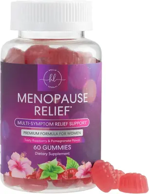 Menopause Supplements for Women - Complete Natural Mild Hot Flashes & Night Sweats Support, Multi Benefit Menopause Relief Gu...