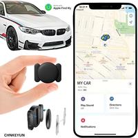 Mini GPS Tracker, 1 Car GPS Tracker with Weatherproof Magnetic Case, Apple Find My (iOS Only) Battery Powered Hidden Car Trac...