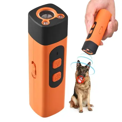 2025 Dog Bark Deterrent Rechargeable Sonic Dog Repeller Safe 25KHz Frequency Transmitter Anti Bark Device for Dogs 50ft Range...