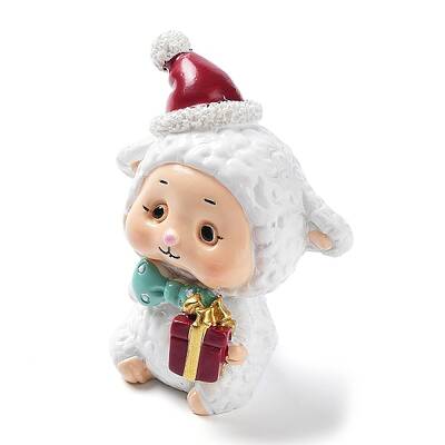 Christmas Animals Resin Sculpture Ornament
