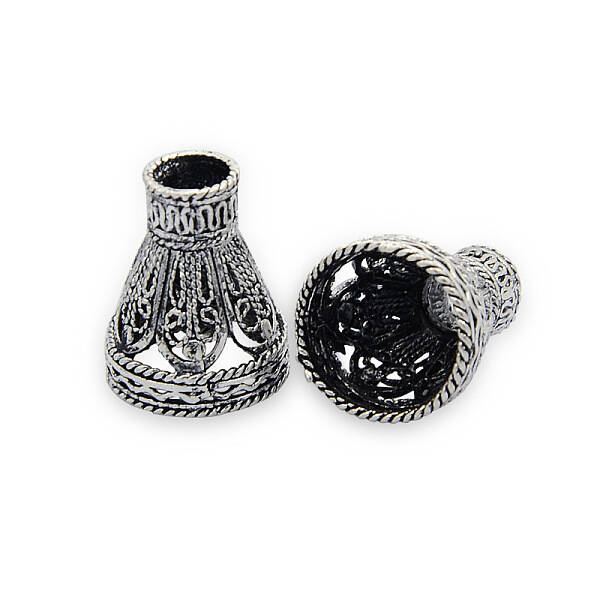 Brass Bead Cones