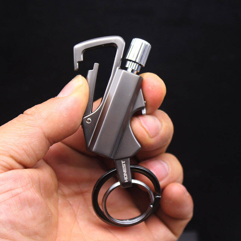 Indestructible Flint Lighter Metal Keychain Lighter Wild Fire Ten Thousand Times Stronger