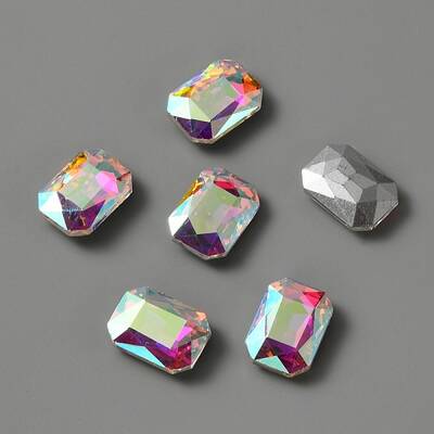 Glass Rhinestone Cabochons