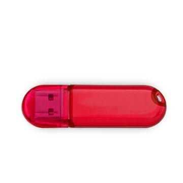 25 Custom Glendale Transparent Oval USB - ABS Material
