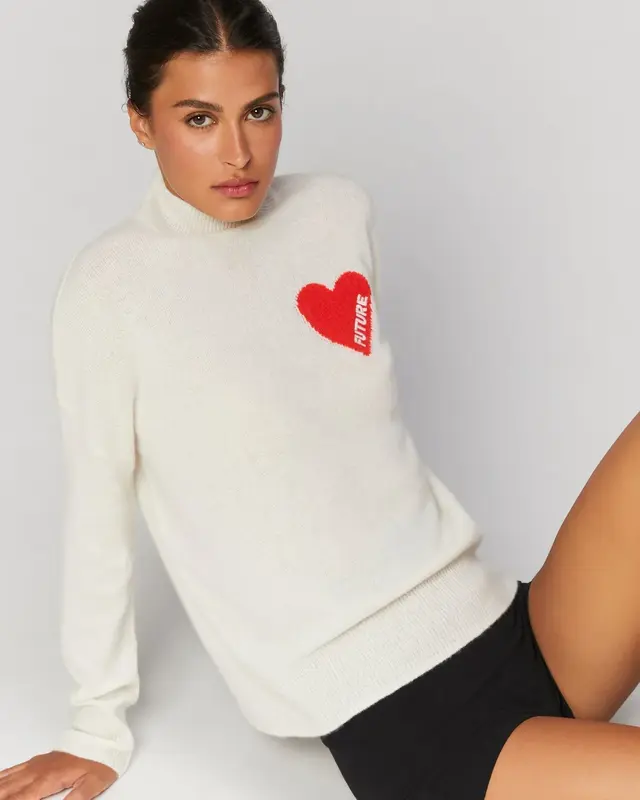 Pullover Light Hea 2301wpm00746 9000-Ecru | Color: 9000 ECRU | Size: M