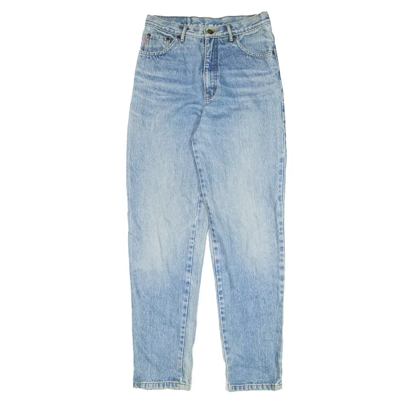 ROCKY Jeans Blue 90s Denim Regular Mom Stone Wash Womens W25 L30