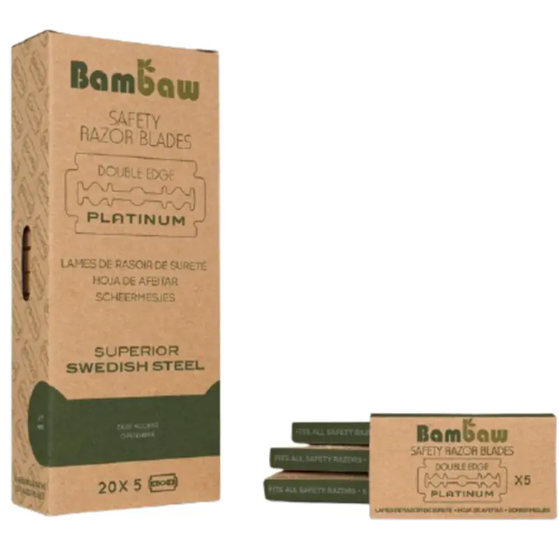 Bambaw Razor Blades 20 x 5pcs (100pcs)