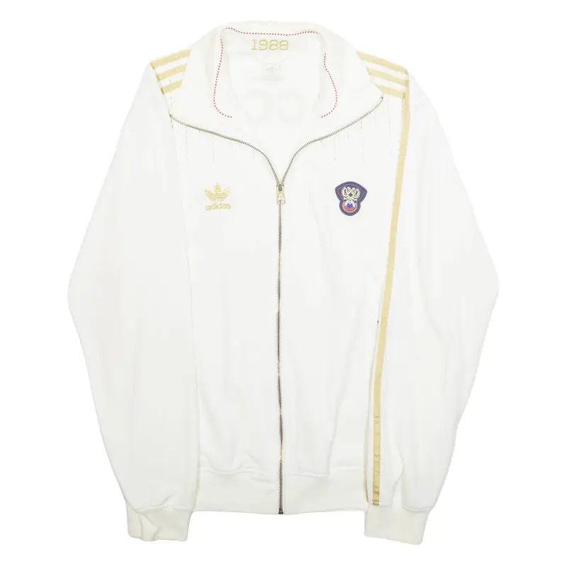 ADIDAS Womens Shell Jacket White L