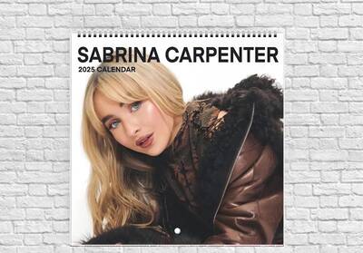2025 Sabrina Carpenter Calendar, Sabrina Carpenter Merch, Sabrina Carpenter Gift