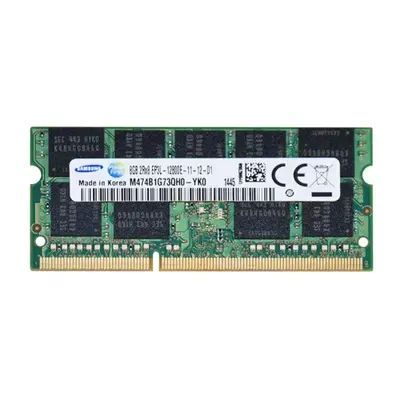 Samsung M474B1G73QH0-YK0 | 8GB DDR3-1600MHz PC3-12800 ECC Unbuffered SODIMM CL11 2Rx8 1.35V 204-Pin Memory Module