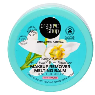 Organic Shop Orange Blossom Fondant Balm Makeup Remover, 100 ml
