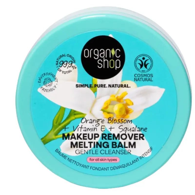 Organic Shop Orange Blossom Fondant Balm Makeup Remover, 100 ml