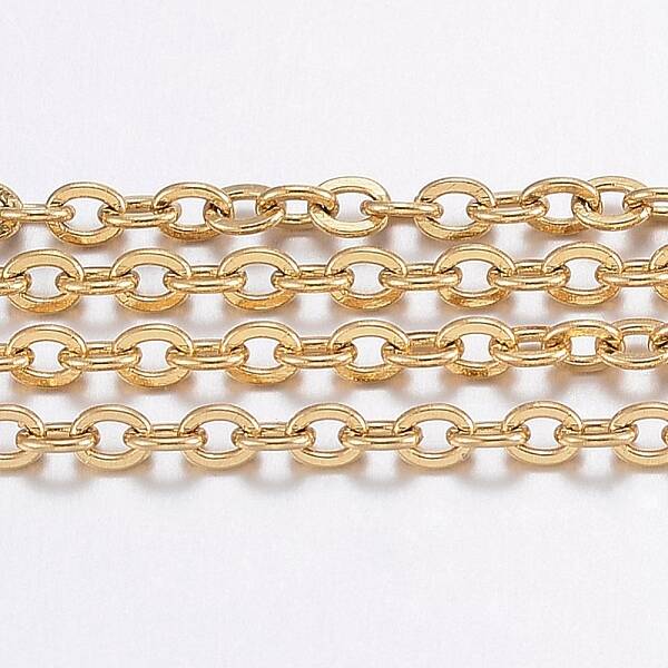 Ion Plating(IP) 304 Stainless Steel Cable Chains