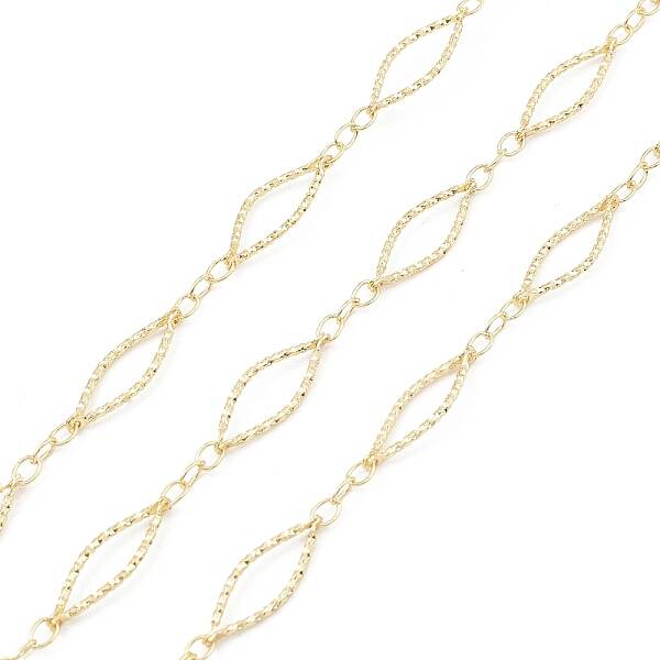 Brass Horse Eye Link Chains