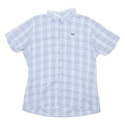 BARBOUR Mens Shirt Blue Check M