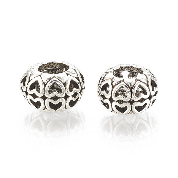 Alloy European Beads