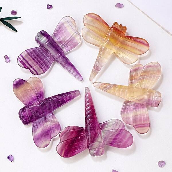Natural Fluorite Display Decorations