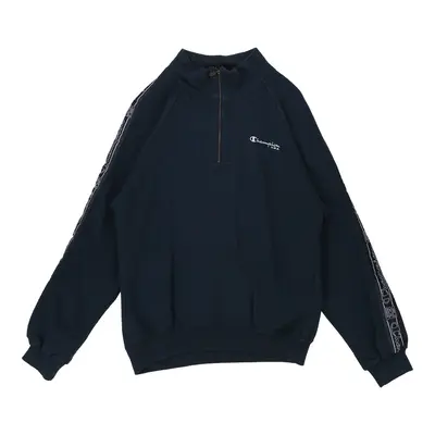 Champion Zip Up - Medium Navy Cotton