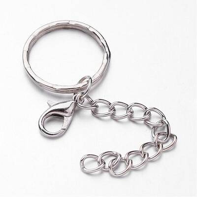 Iron Split Key Rings
