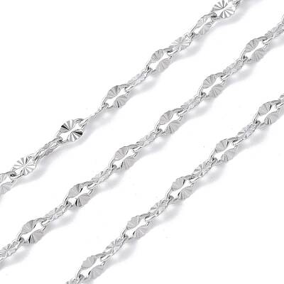 304 Stainless Steel Textured Dapped Chains
