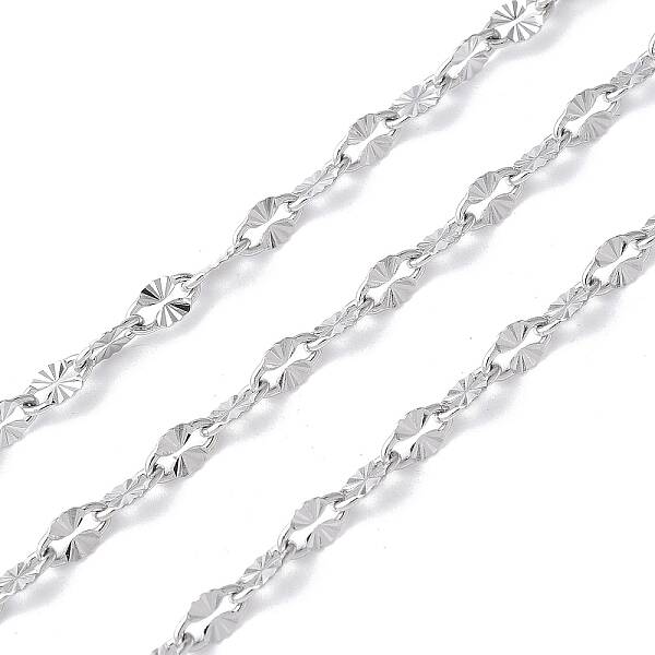 304 Stainless Steel Textured Dapped Chains