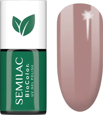 Semilac UV Hybrid BioColor Gel Nail Polish with UV/LED Lamp Color 7ml