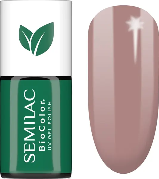 Semilac UV Hybrid BioColor Gel Nail Polish with UV/LED Lamp Color 7ml
