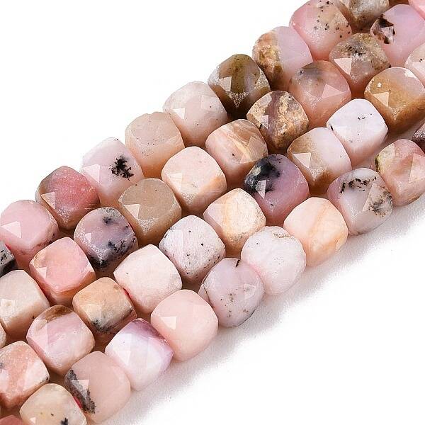 Natural Pink Opal Beads Strands