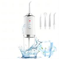 4 In 1 Cordless Water Flosser, 4 Cleaning Modes 300ML Tank ,Thanksgiving, Christmas gifts for Home and Travel, IPX7 Waterproo...