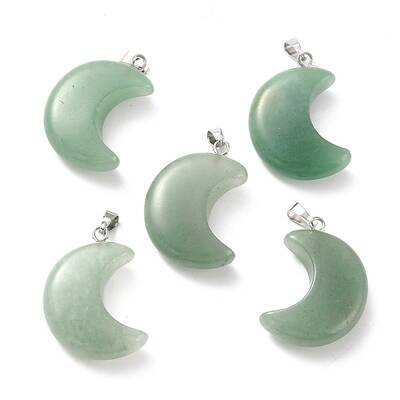 Natural Green Aventurine Pendants