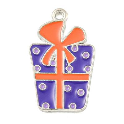 Halloween Theme Alloy Enamel Pendants